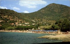 CPSM La Fossette Perspective su la Plage 