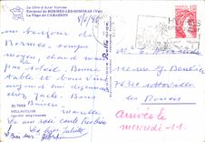 CPSM La Cote D'Azur Varoise Environs de Bormes les Mimosas Var La Plage de Cabasson