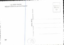 CPSM La Cote D'Azur Frejus Plage et le Port de St Raphael