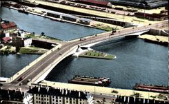 CPA Rouen Seine Maritime le pont Corneille 