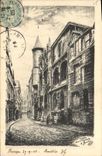 CPA Rouen rue St Romain 