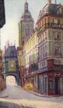 CPA Rouen rue de la Grosse Horloge 
