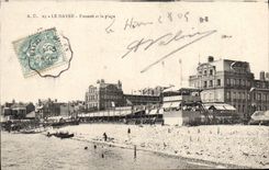 CPA Le Havre Frascati et la plage 