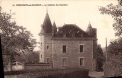 CPA Neufchatel en Saosnois le chateau des Tourelles 