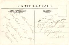 CPA Le Treport le retour de la Promenade et le passer