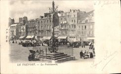 CPA Le Treport la Poissonnerie 