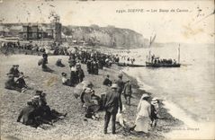 CPA Dieppe les Bains du casino 