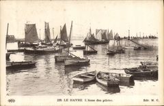 CPA Le Havre l'Anse des pilotes 