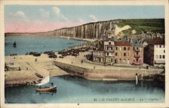 CPA St Valery en Caux la Cauchie 