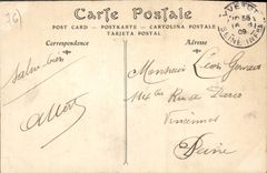 CPA Yvetot route du havre 