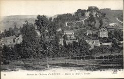 CPA Rouen du chateau d'Arques 