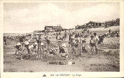 CPA le Treport la plage 