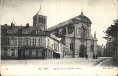 CPA Fecamp eglise de la Saint Trinite 