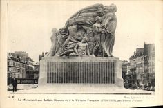 CPA le monument aux Soldats Havrais et a la Victoire Francaise 1914 1918 par Pierre Poisson 