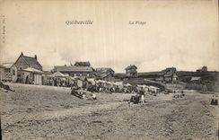 CPA Quiberville la plage 