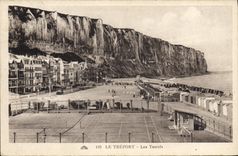 CPA Le Treport Les Tennis 