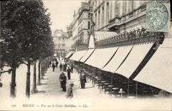 CPA Rouen Vue sur le Cours Boieldieu 