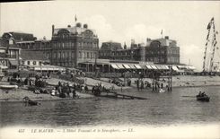 CPA Le Havre l'Hotel Frascali et le Semaphore 