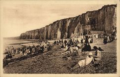 CPA Saint Valery En Caux La Plage 