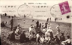 CPA Dieppe Le Bain 