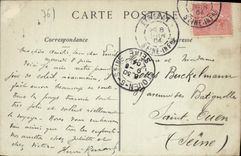 CPA Etretat L'Aiguille et la Porte d'aval