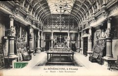 CPA La Benedictine à Fecamp Musee salle renaissance 