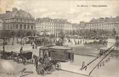 CPA Le Havre Place Gambetta 
