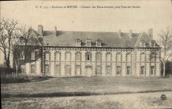 CPA Environs de Rouen Chateau des Deux Amants pres Pont de l'Arche 