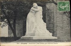 CPA Fecamp Monument à Jean Lorrain par Alphonse Saladin 