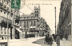 CPA Rouen Rue Jeanne d'Arc