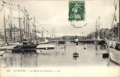 CPA Le Havre Le Bassin du Commerce 