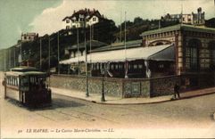 CPA Le Havre Le Casino Marie Christine 