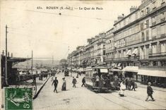 CPA Rouen Le Quai de Paris 