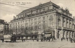 CPA Rouen Theatre des Arts et Cours Boieldieu 