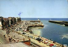 CPSM Le Treport S M Les quais et le port 