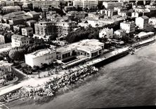 CPA Menton A M Le Casino Municipal et sa Piscine
