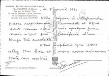 CPA Reflets de la Cote d'Azur Villefranche A Mmes Vue sur la Vieille Ville la rue du Marché l'Hotel