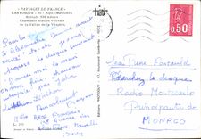 CPA Paysages de France Lantosque Alpes Maritimes