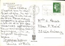 CPA La Cote d'Azur Theoule sur Mer Vue generale 