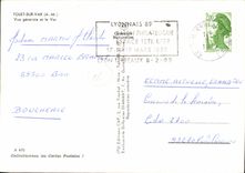 CPA Touet sur Var A M Vue generale et le Var 