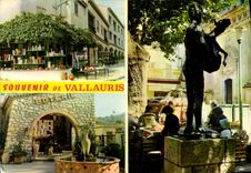 CPA Au Soleil de la Cote d'Azur Vallauris 