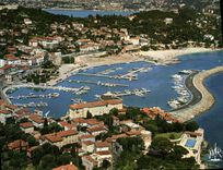 CPA La Cote d'Azur St Jean Cap Ferrat Vue aerienne du nouveau Port 