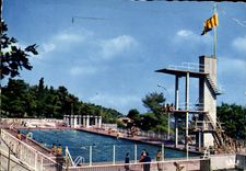 CPA Reflets de la Cote d'Azur Grasse A M La Piscine Olympique 