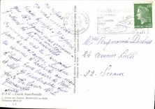 CPA UPC Cercle Jean Freville avenue des Anglais Beaulieu sur Mer 