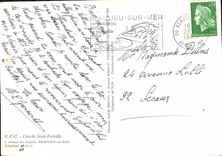 CPA UPC Cercle Jean Ereville avenue des Anglais Beaulieu sur Mer