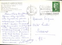 CPA Couleurs et Lumiere de France La Cote d'Azur miracle de la nature Les Iles de Lerins Alpes Marit