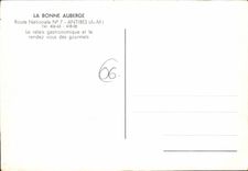 CPA La Bonne Auberge Route Nationale Antibes A M Le relais gastronomique et le rendez vous des gourm
