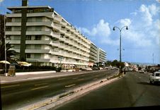 CPA Cote d'Azur Le cros de Cagnes Nouveaux Immeubles du Front de Mer 