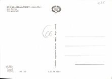 CPA St Vallier de Thiey Alpes  Mar Vue generale 