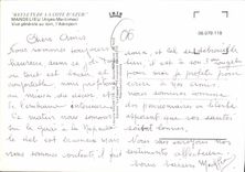 CPA Reflets de la Cote d'Azur Mandelieu Alpes Maritimes Vue generale au loin l'Aeroport 